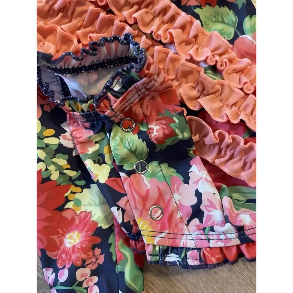 Ruffle Butts‎ swimsuit 12-18 Months H72